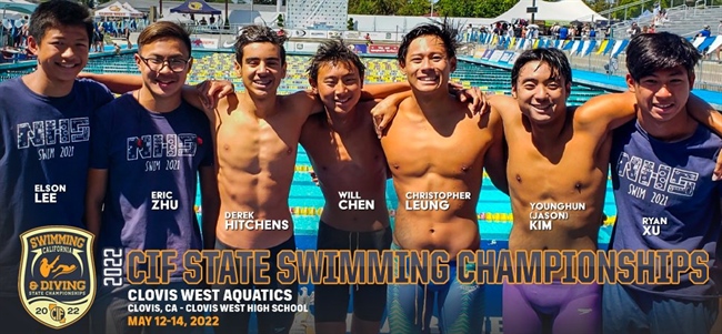 NORTHWOOD BOYS SWIM EXTENDS STRONG SEASON AT 2022 CIF SWIMMING & DIVING CHAMPIONSHIPS